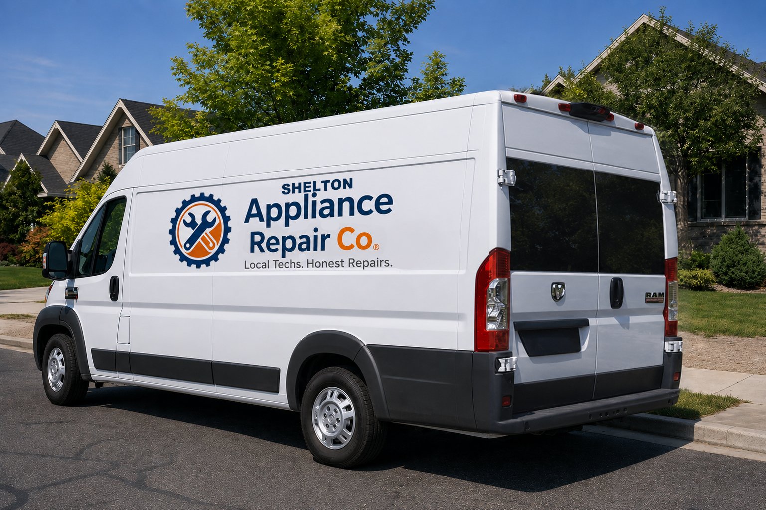 Shelton Appliance Repair Co. logo